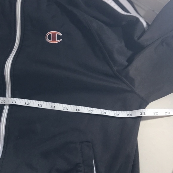 CHAMPION brown track varsity jacket vintage style size XL - Picture 7 of 10